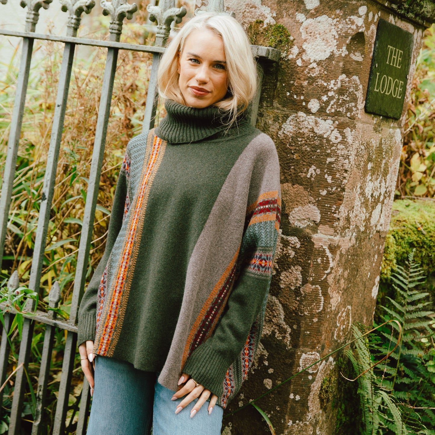 Montrose Cowl Sweater - Bracken