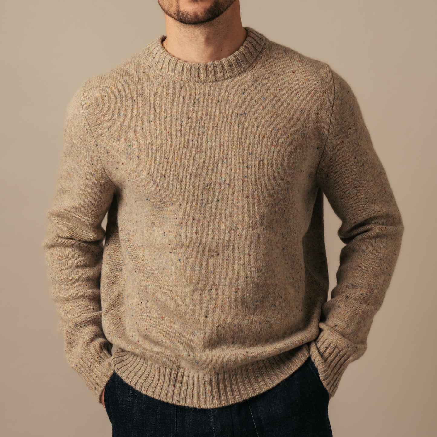Brora Sweater - Sand