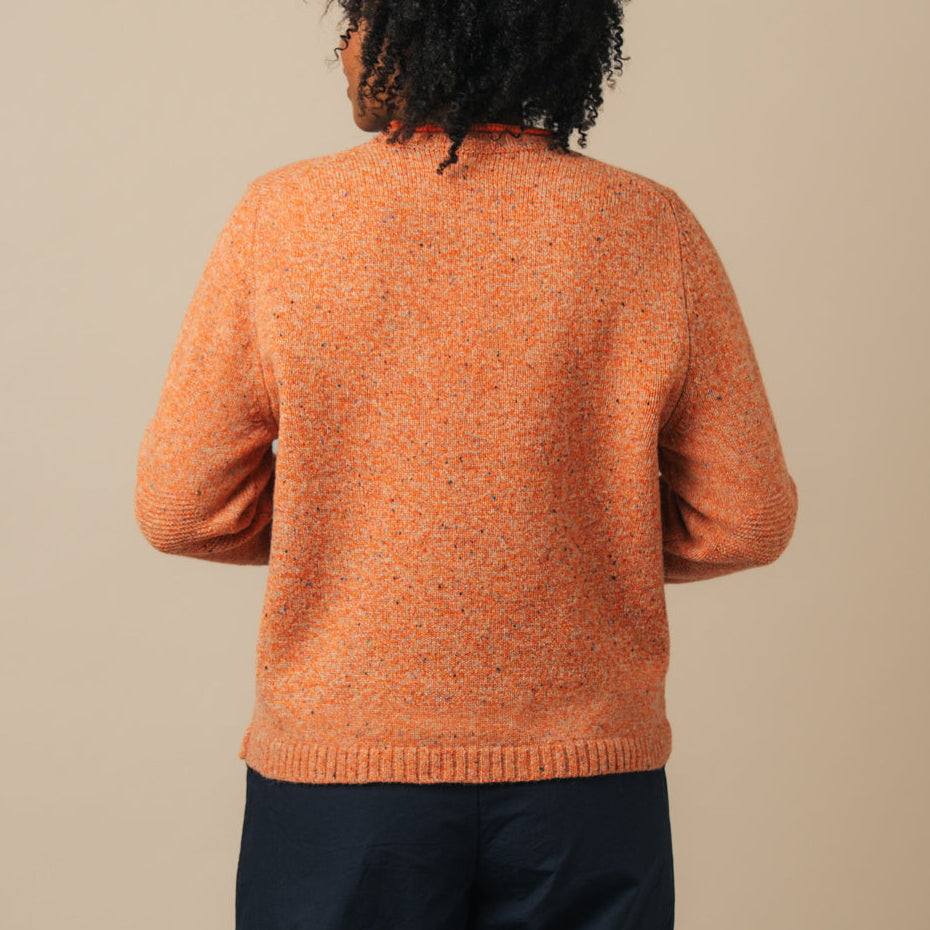 Tweed Nep Sweater - Dune