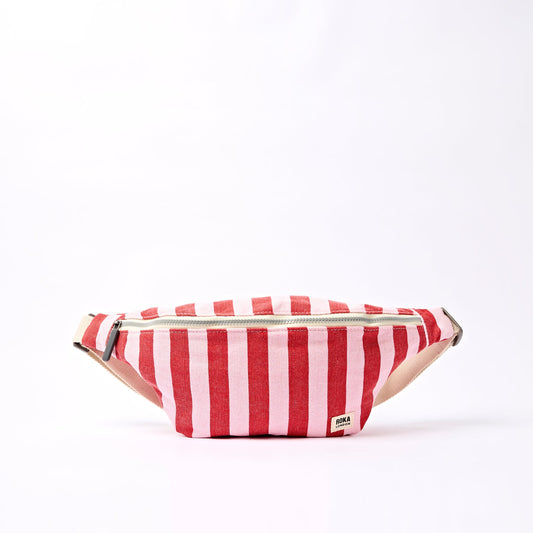 Mill Hill Crossbody Bag - Strawberry Stripe