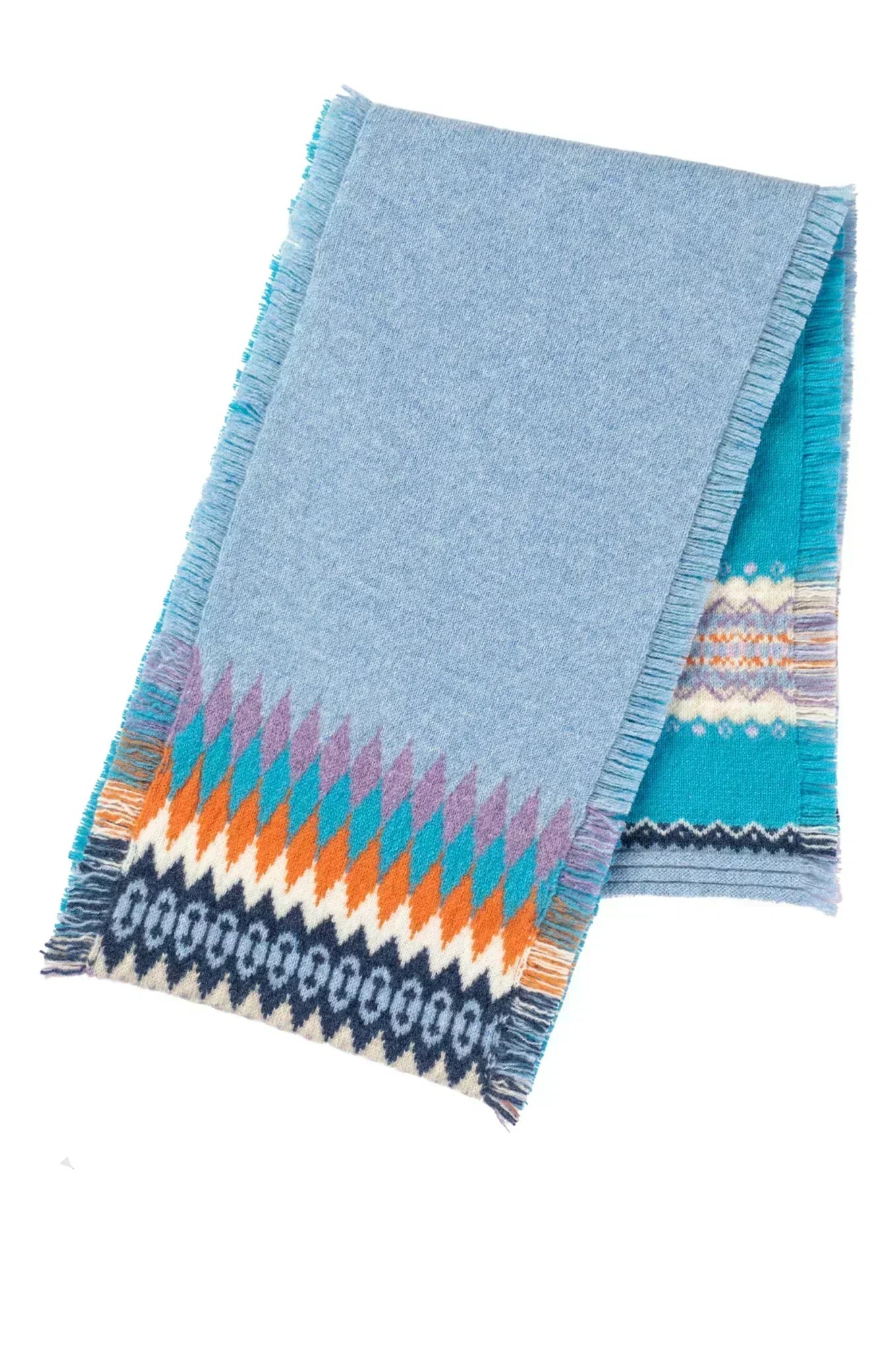 Alloa Scarf - Blue Iris