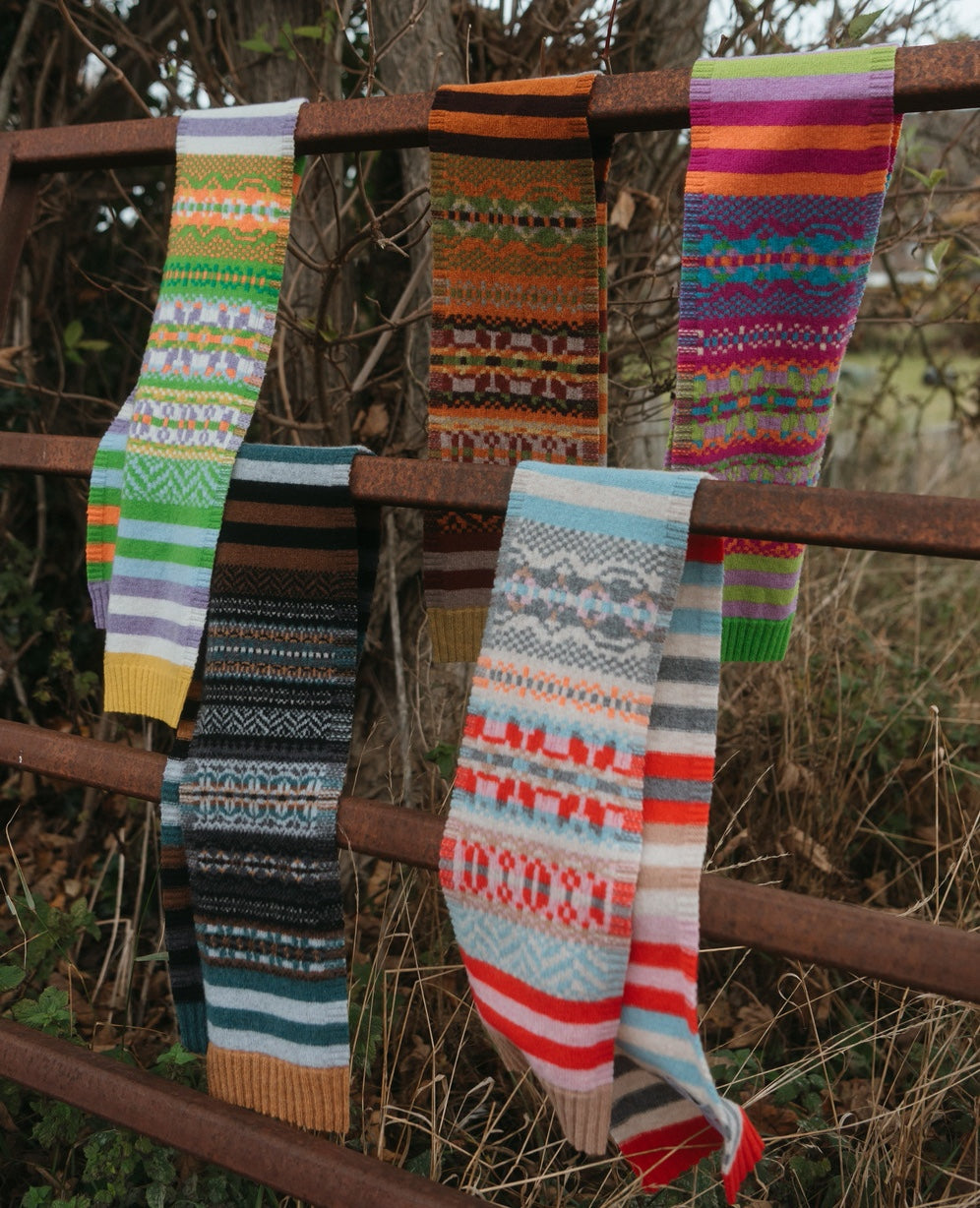 Stobo Graffiti Scarf - Coorie