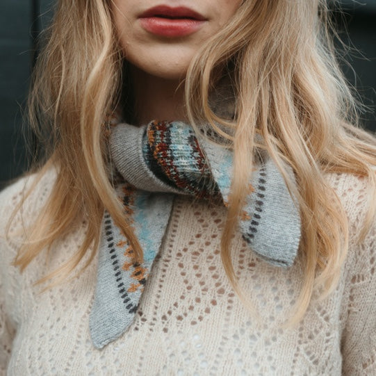 Fairisle Neckerchief - Hazel-Grace