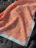 Frisa Orange Wool & Silk Scarf