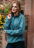 Corry Hoody Sweater - Caspian