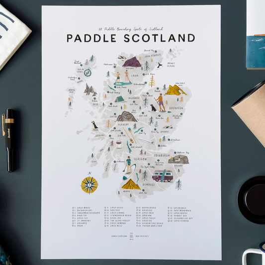 Paddle Scotland Print