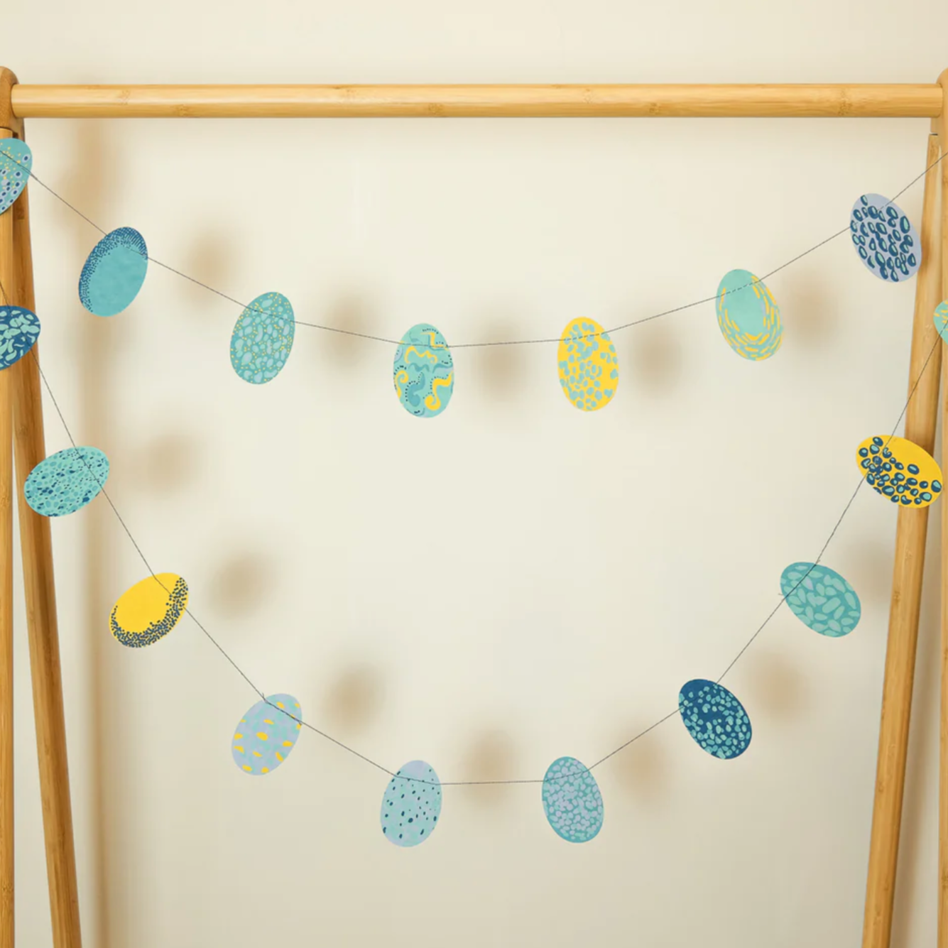 Eggs Garland - Blue