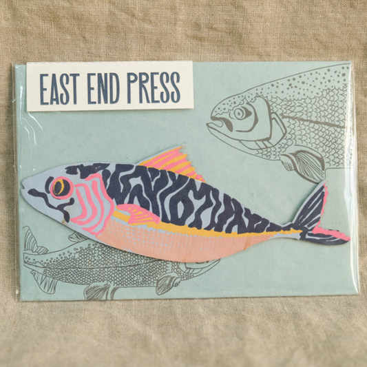 Mackerel Greeting Card
