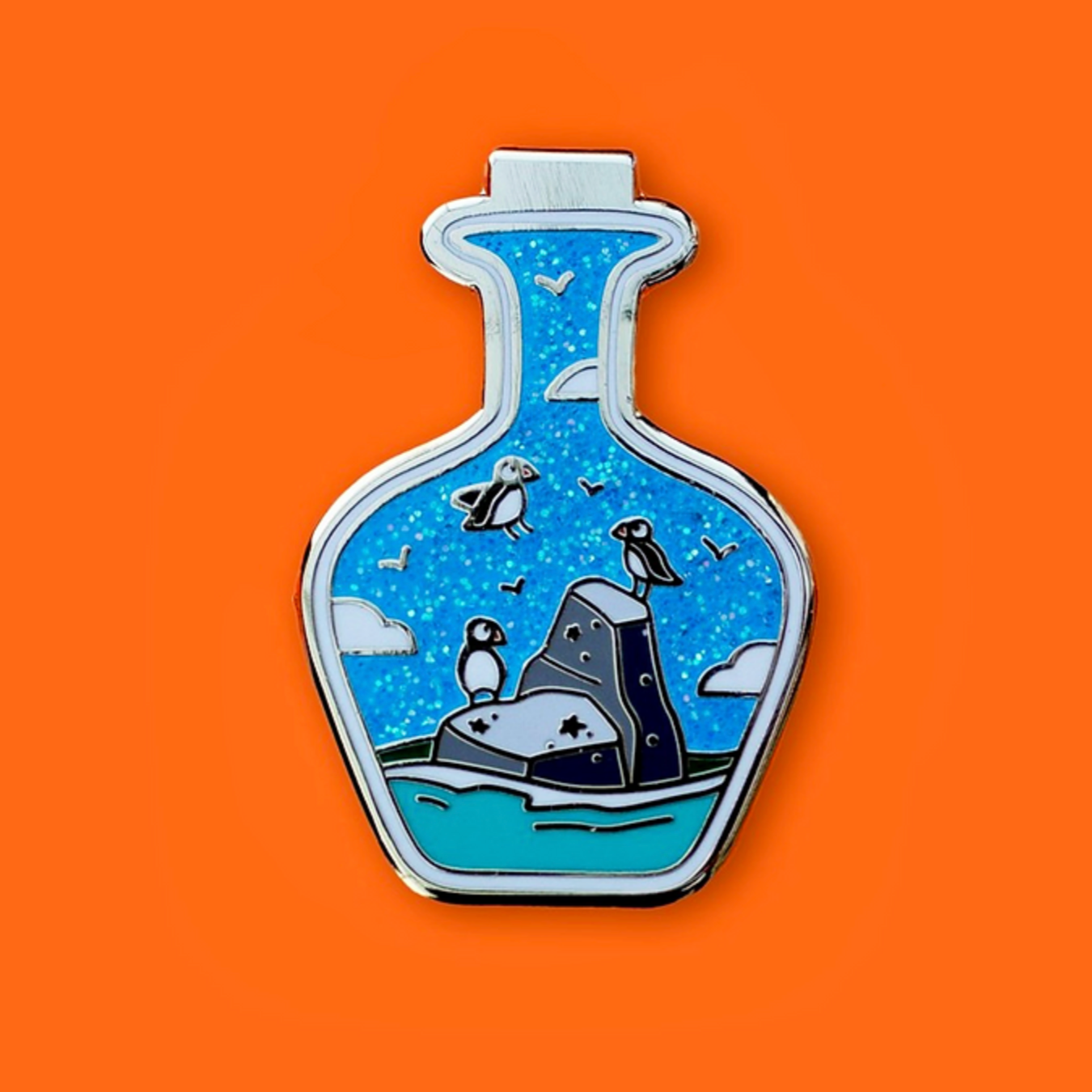 Puffin Enamel Pin