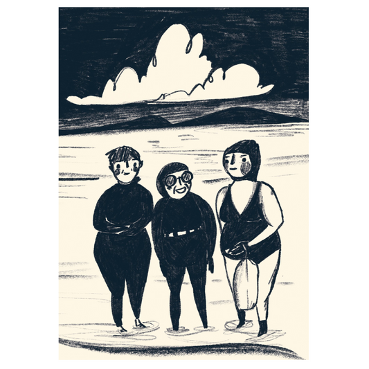 Beach Babes - A5 Print