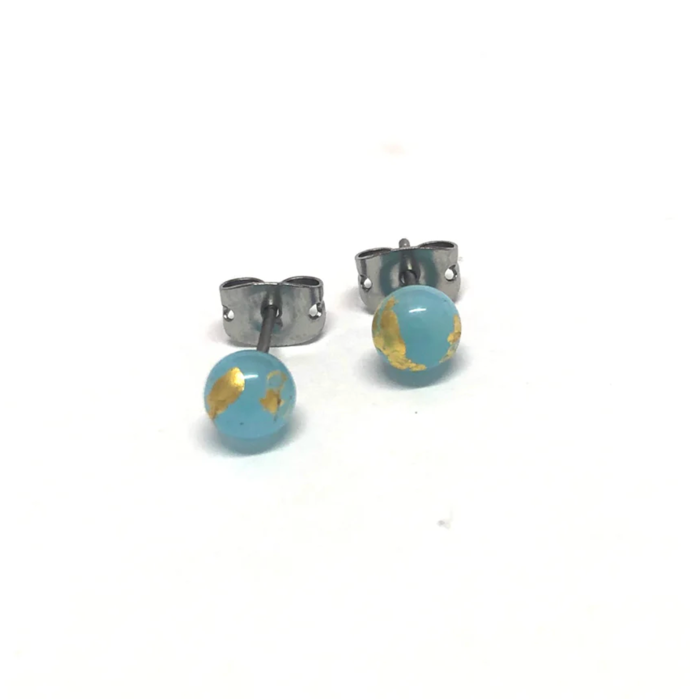 Mini Sphere Glass Studs