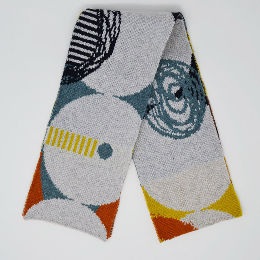 Bead Scarf - Grey