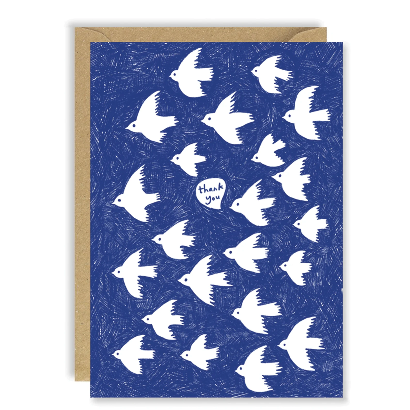 Flock of Birds - Thank You Card