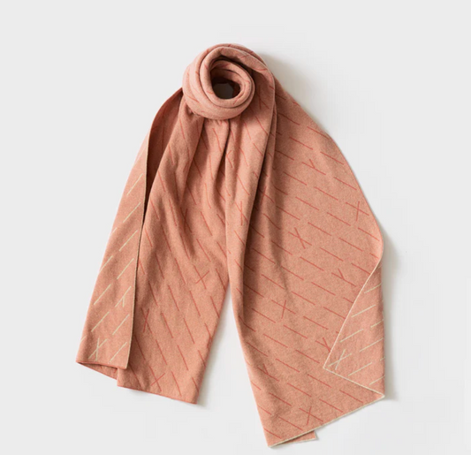 Forest Scarf - Rosehip & Oatmeal
