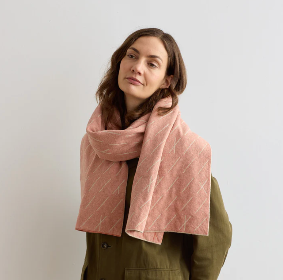 Forest Scarf - Rosehip & Oatmeal