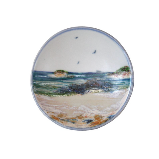 Small Geo Dish - Seascape