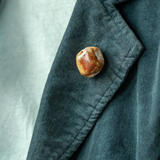Well Fired Roll Pin Badge