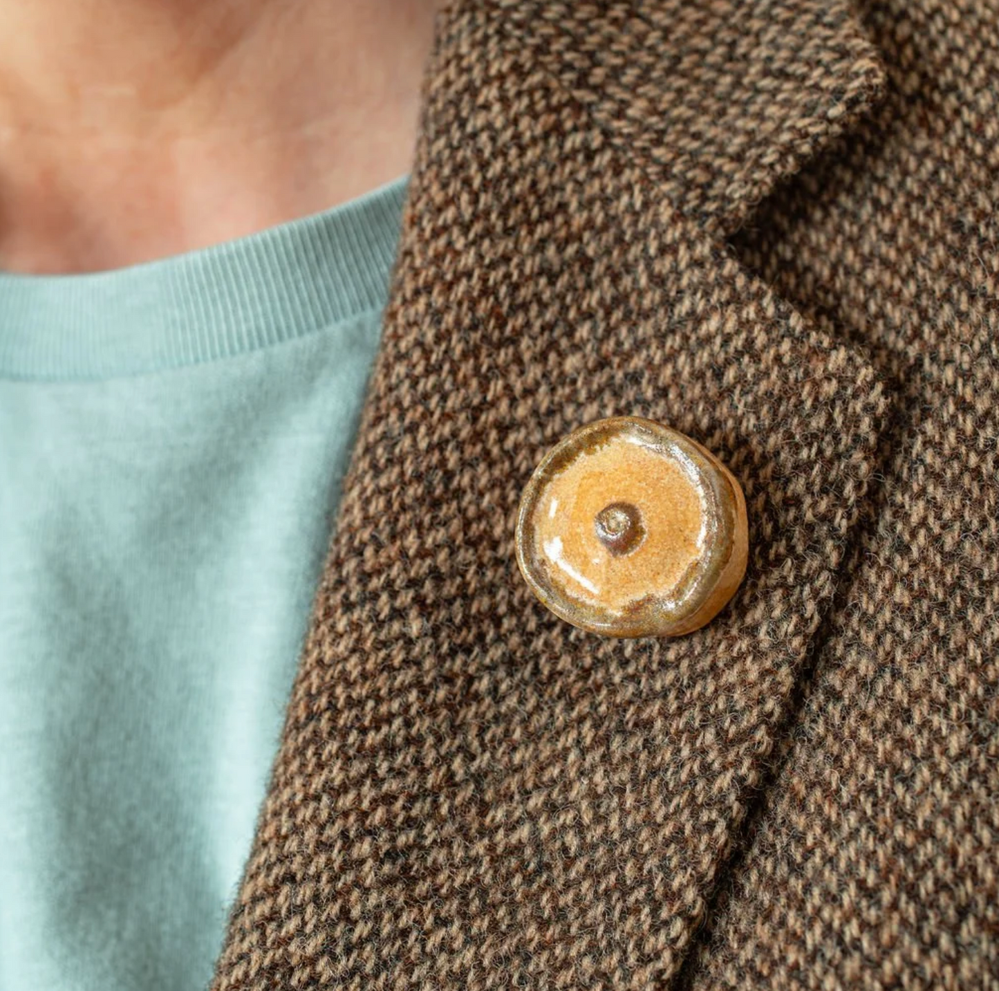 Art for Foodies  - Scotch Pie Pin Badge