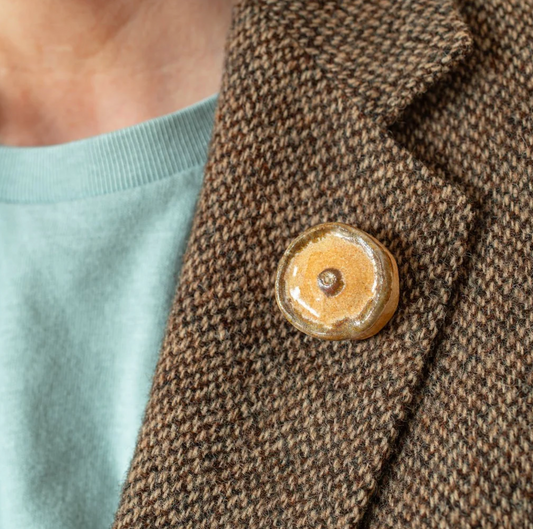 Scotch Pie Pin Badge