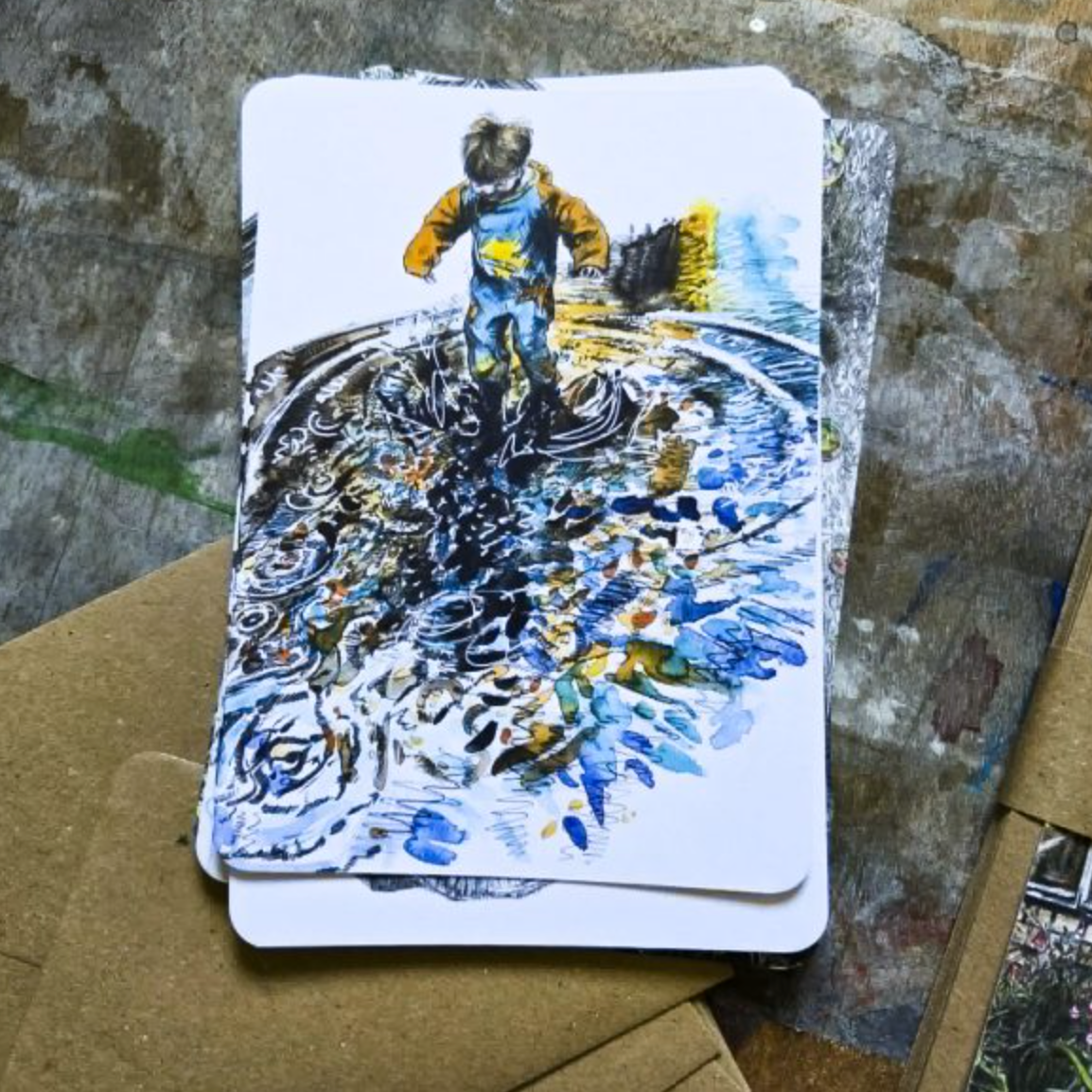Wild Child Collection - 10 Postcards Pack