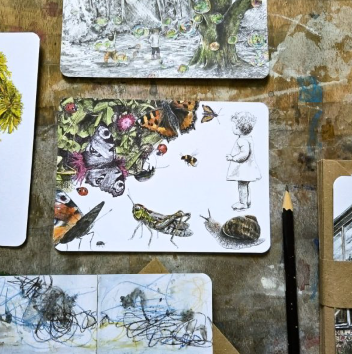 Wild Child Collection - 10 Postcards Pack