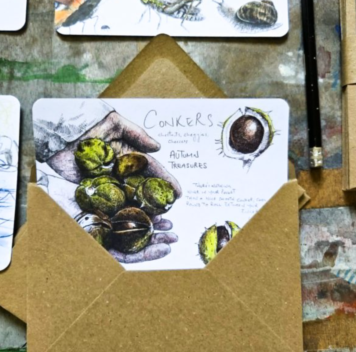 Wild Child Collection - 10 Postcards Pack