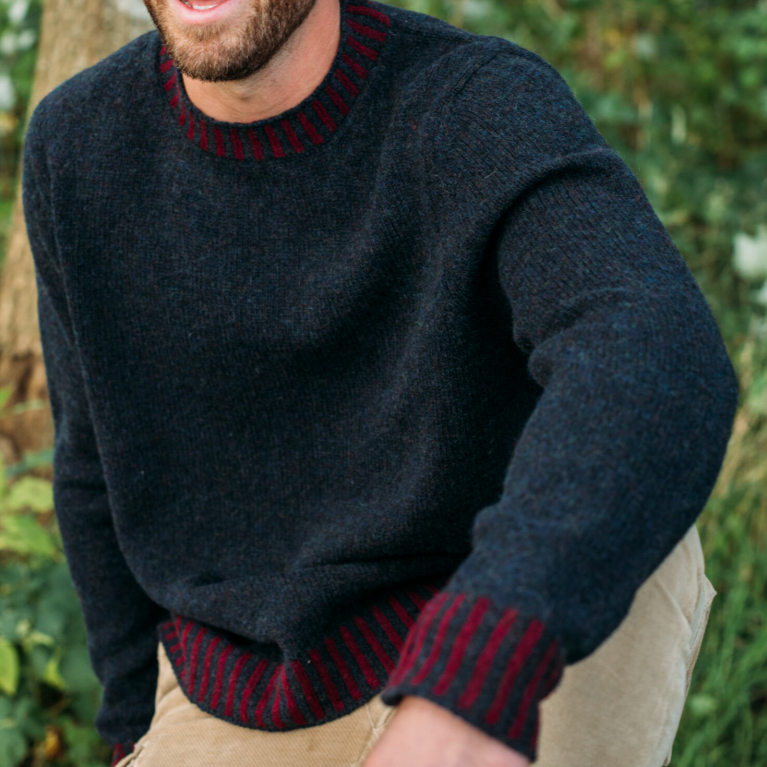 Bruar Sweater - Black Grouse