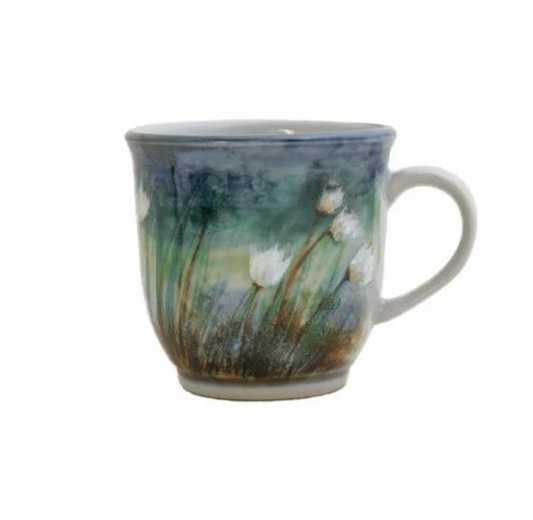 Rounded Mug - Cotton Grass