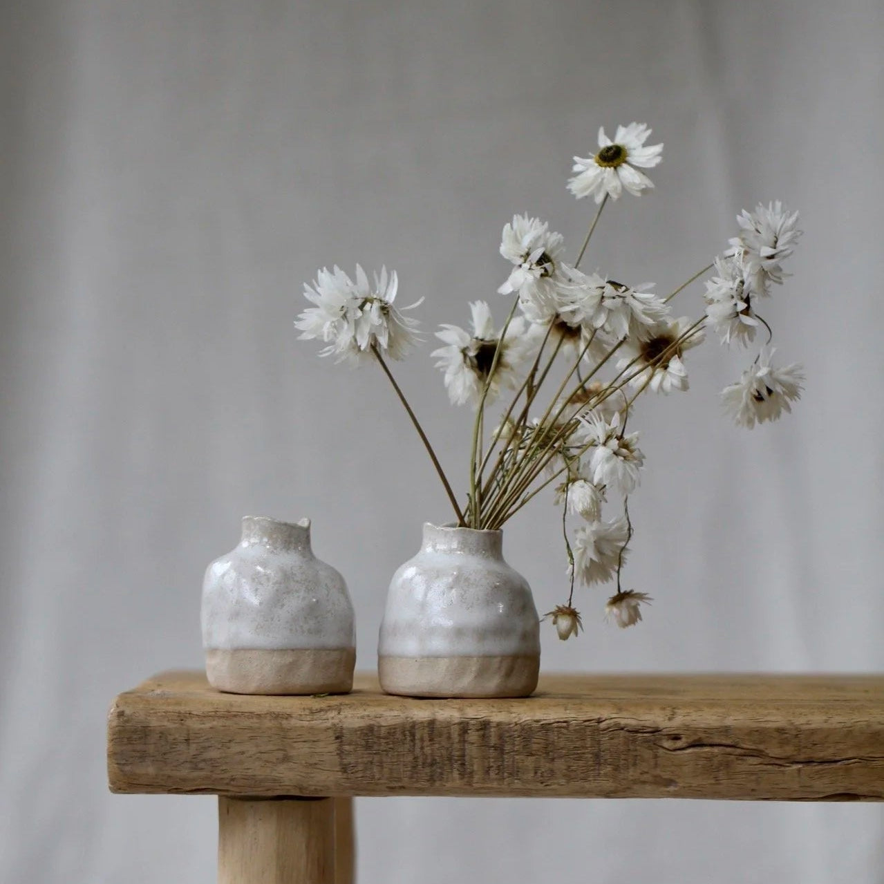 Kata Bud Vase - White
