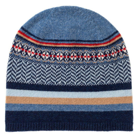 Stobo Beanie - Navy Reflection