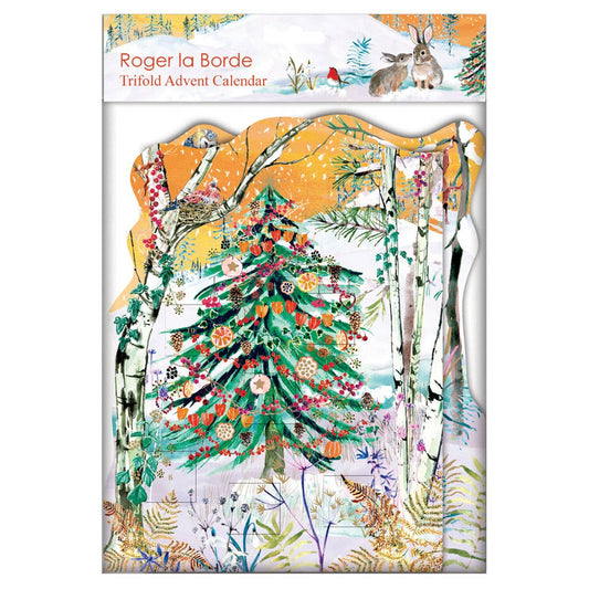 Winter solstice Trifold Advent Calendar