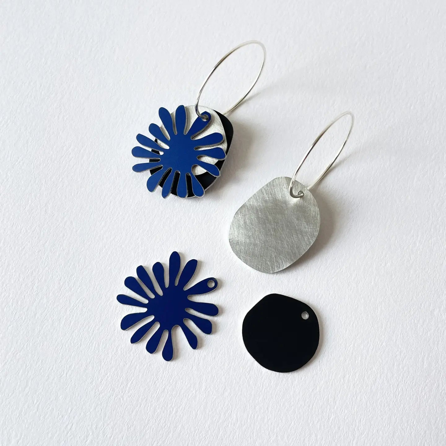 Flotsam Earrings Cobalt