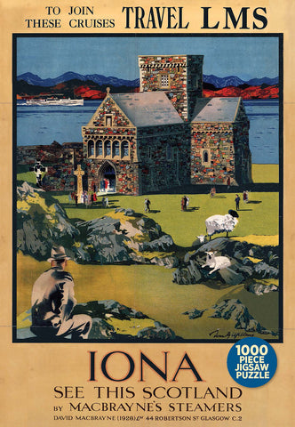 Iona Abbey Jigsaw Puzzle