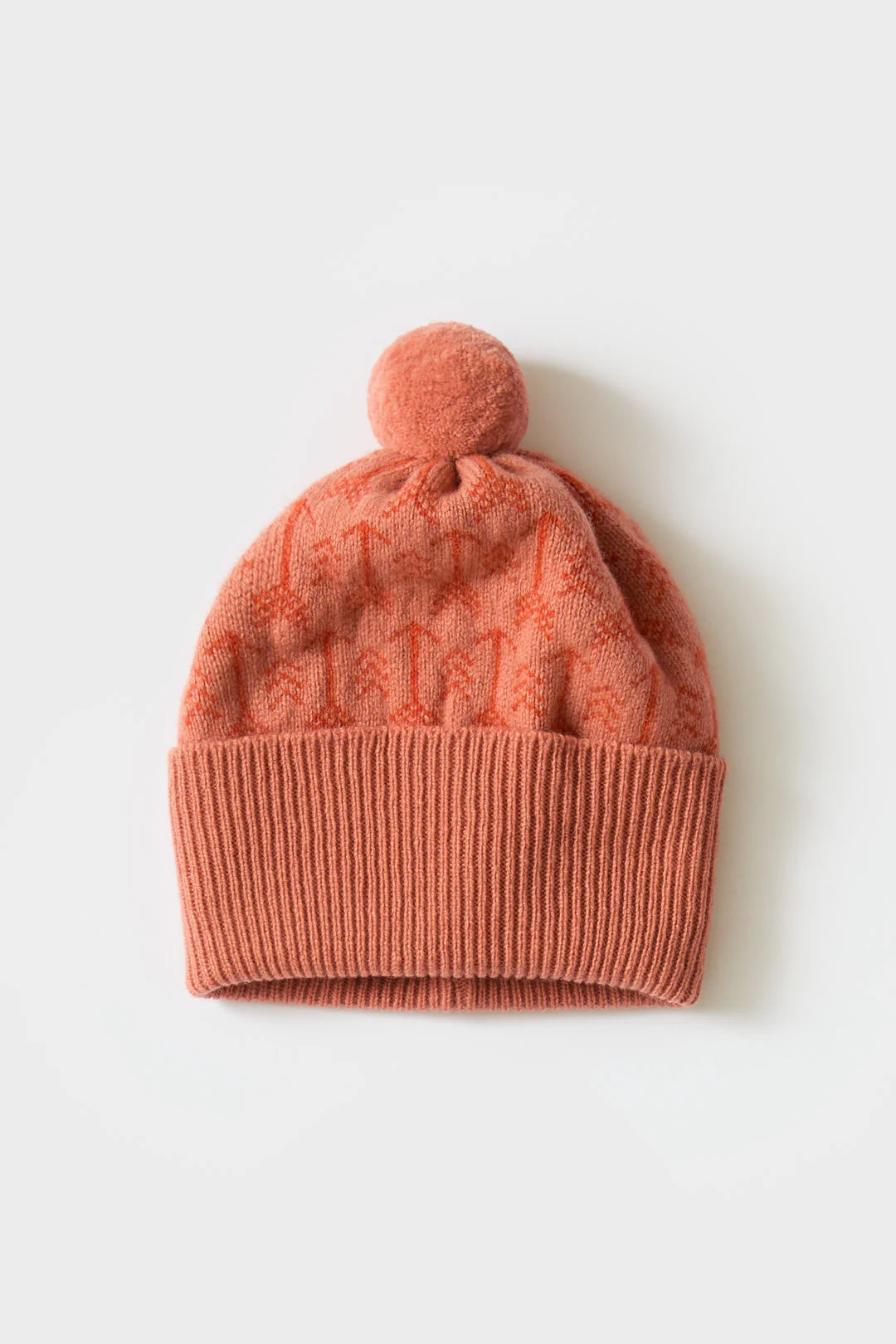 Arrow Pom Hat - Rosehip & Rust