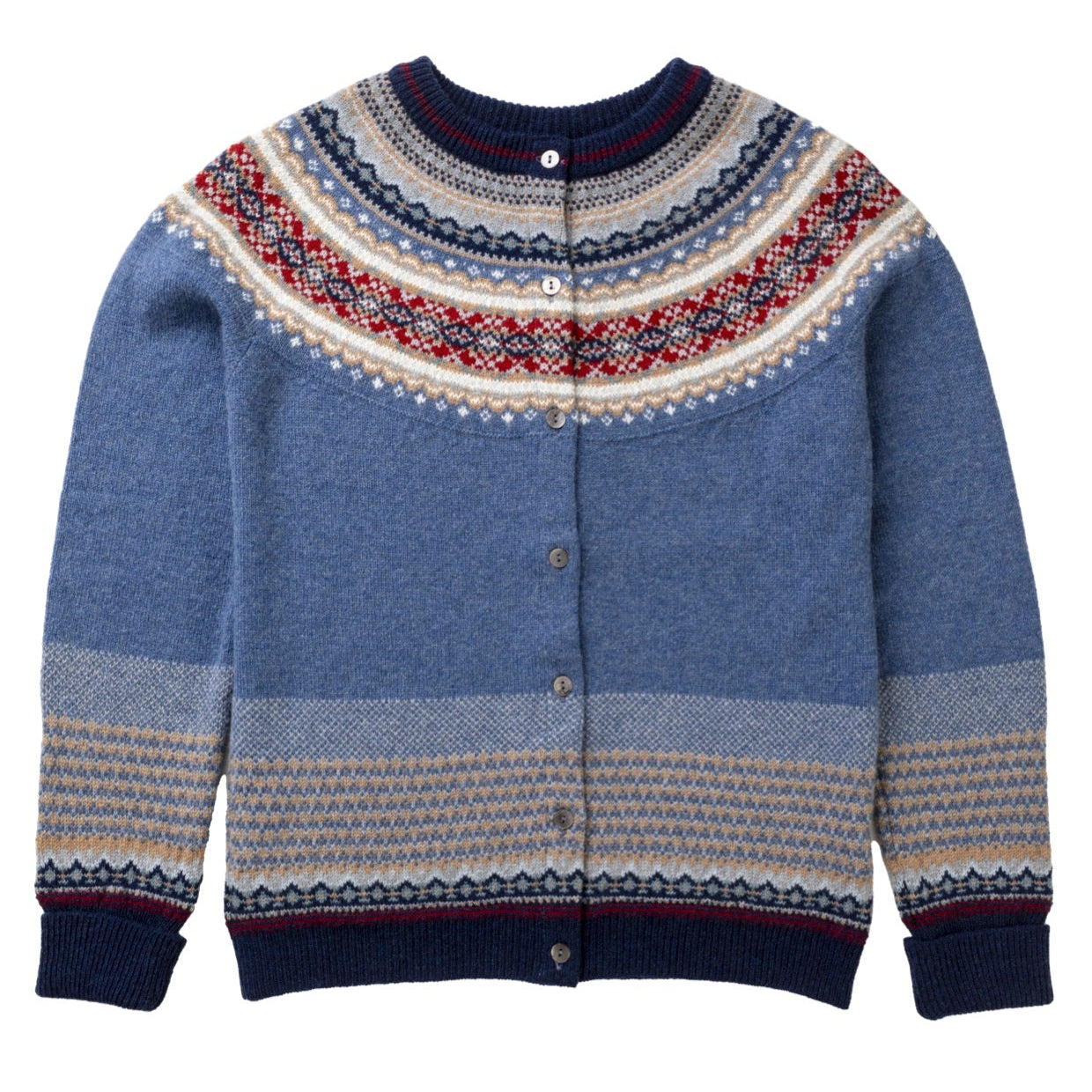 Alpine Cardigan - Blue Morning