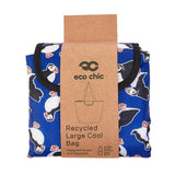 Eco Chic Puffin Insulated Bag - Blue