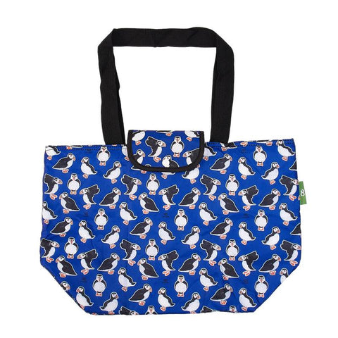Eco Chic Puffin Insulated Bag - Blue