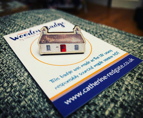 Bothy Wooden Badge