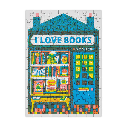 Mini Jigsaw - Book Shop