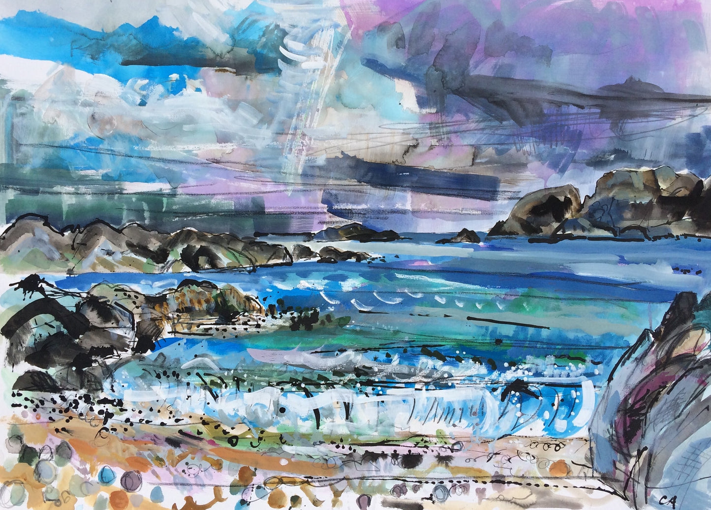 Iona Greetings Cards by Clare Arbuthnott