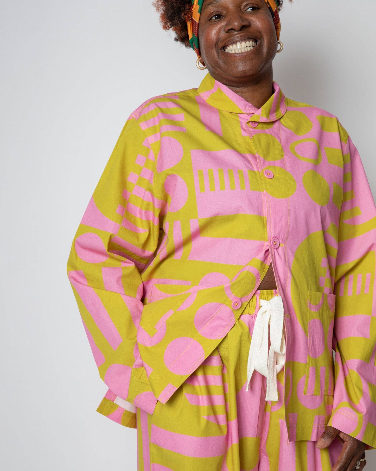 Paradox Pyjama Jacket - Wasabi