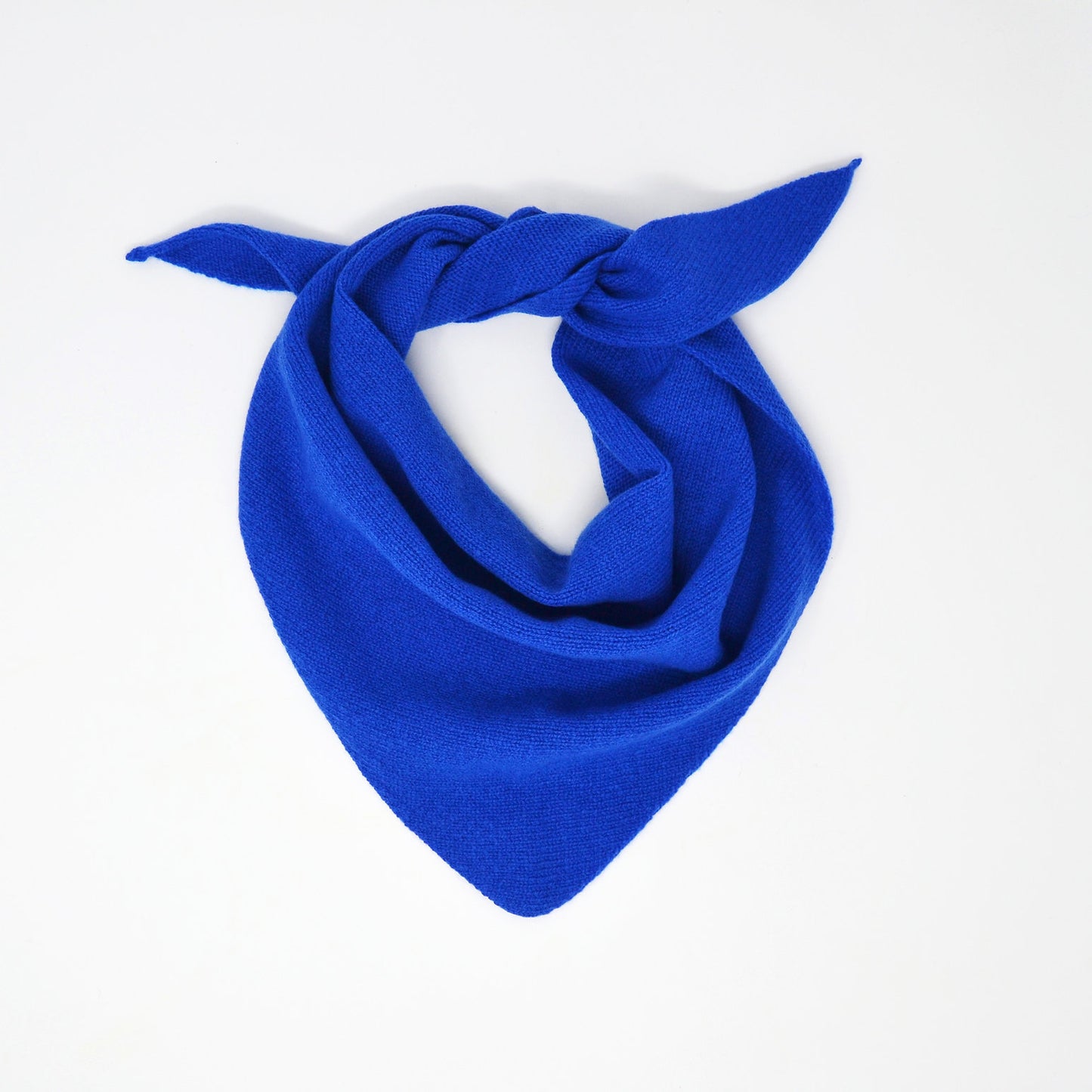 Lambswool Neckerchief - Cobalt Blue