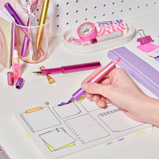 Ori – the infinitely refillable highlighter: Pink/Purple