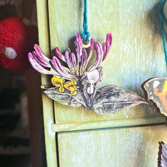 Honeysuckle Wooden Decoration