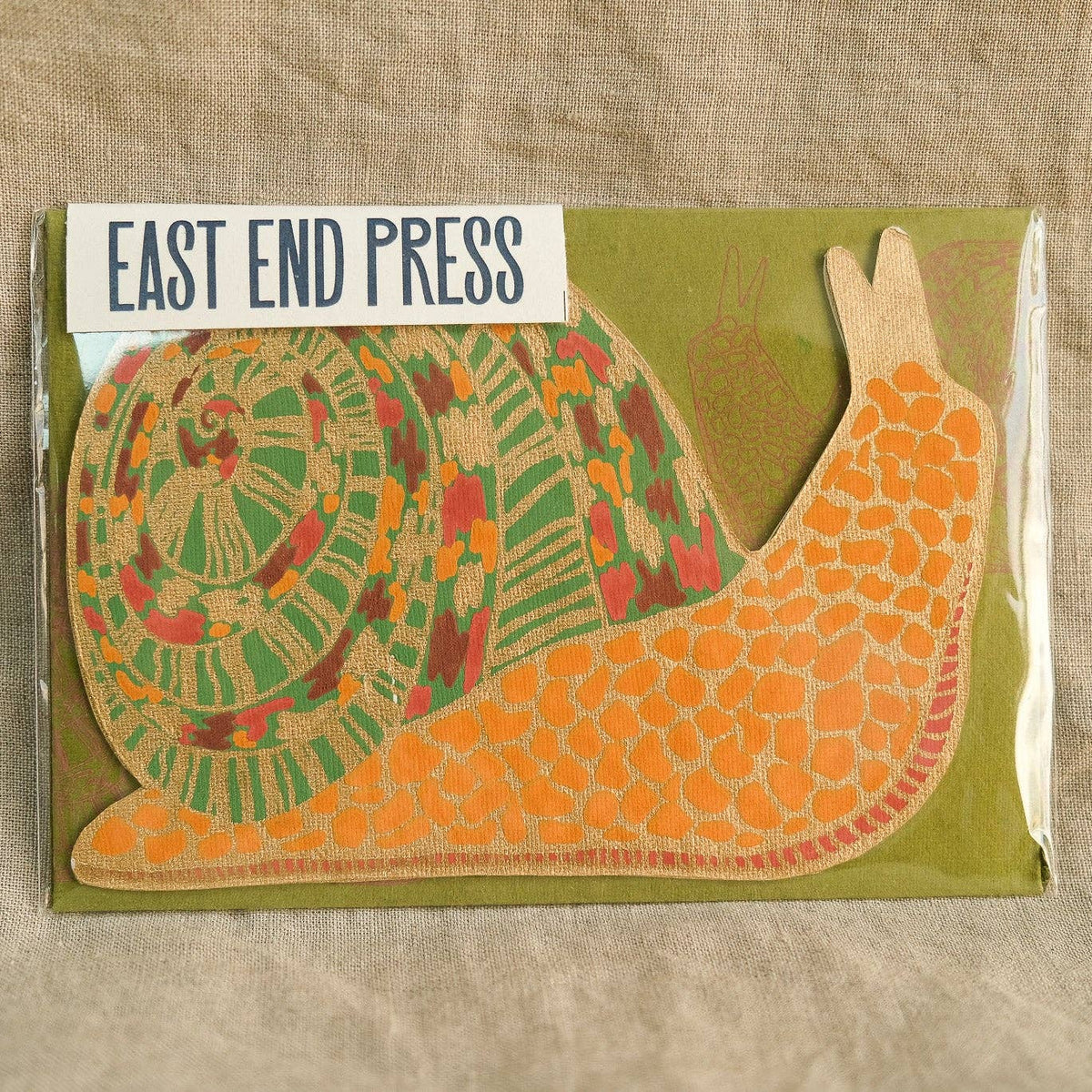 Snail Greeting Card