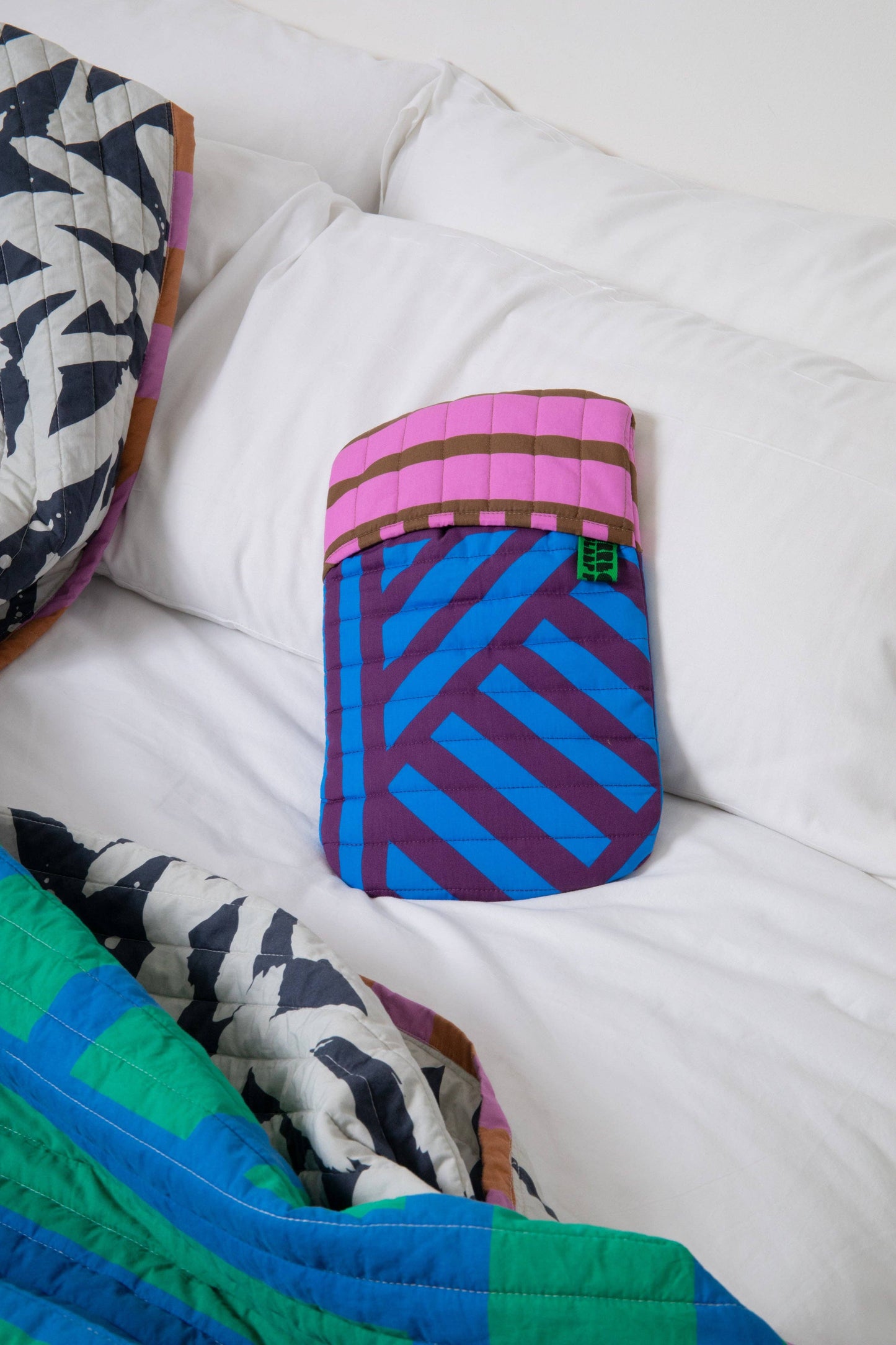 Quilted hot water bottle - Sidewinder