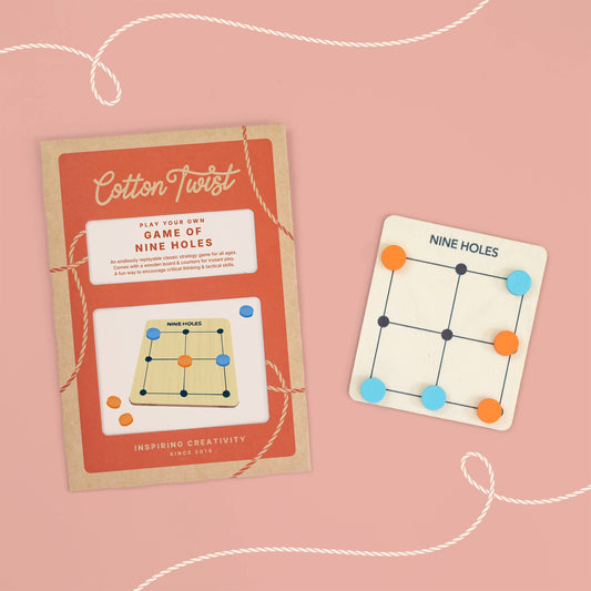 Game Of Nine Holes - Wooden Board Game