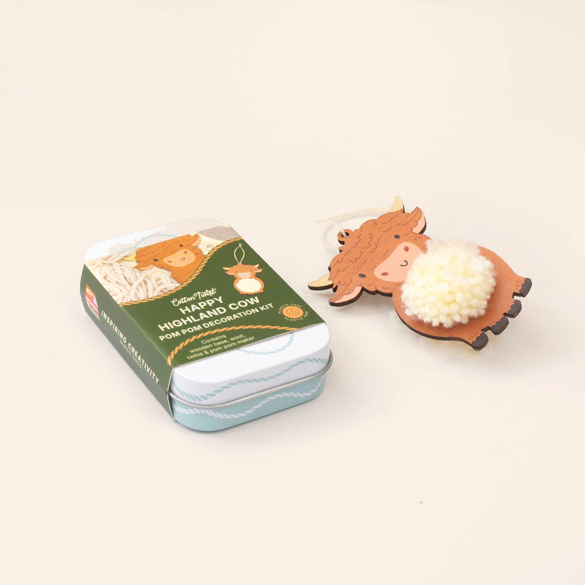 Pom Pom Highland Cow Kit
