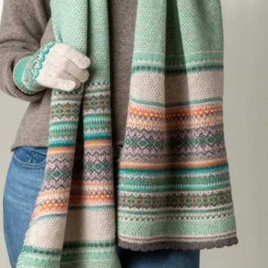 Alpine Fairisle Scarf - Elder