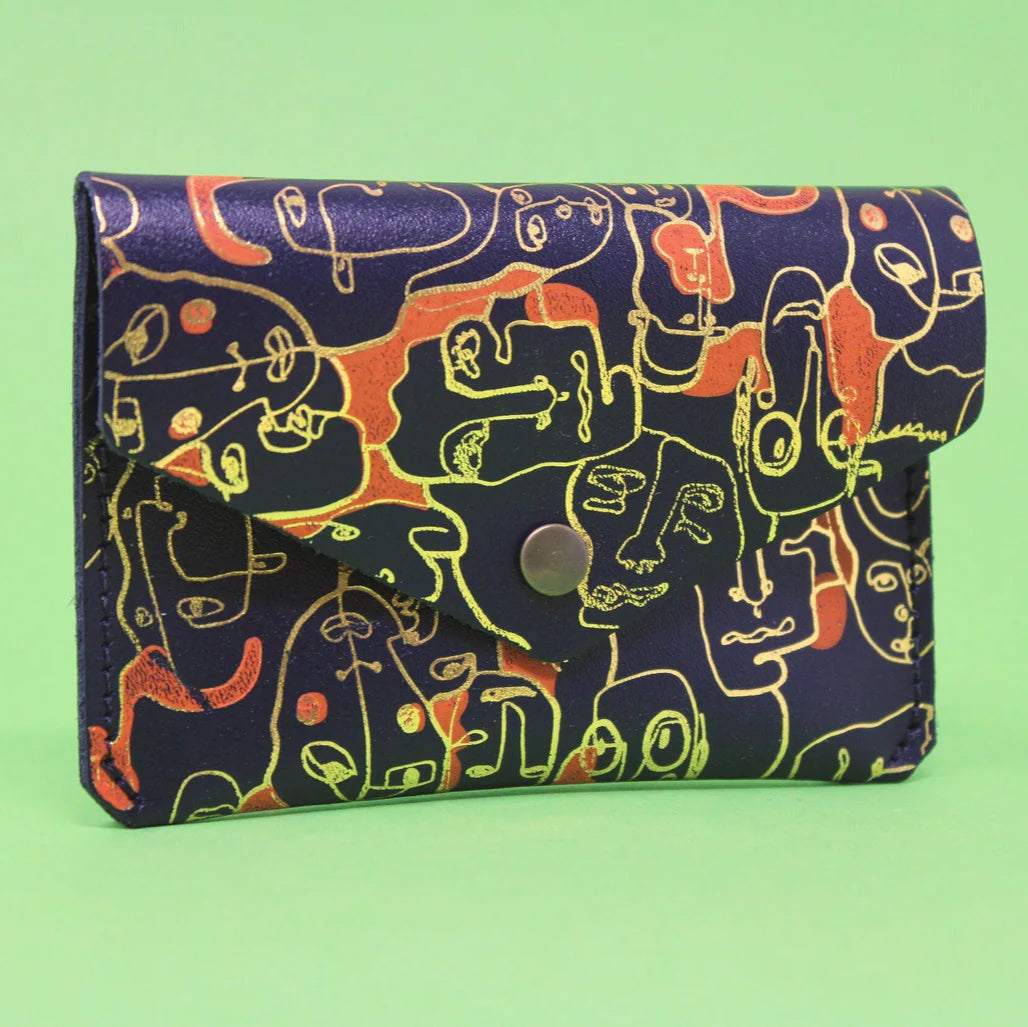 Many Faces Purse - Navy